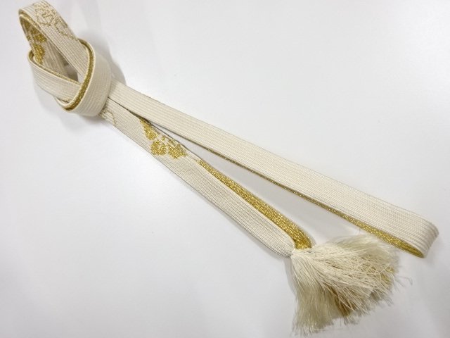 正絹　手組帯締め